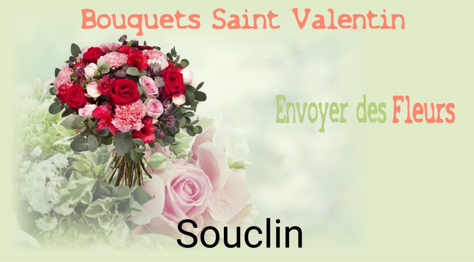 Roses de Saint-Valentin livrées à Souclin